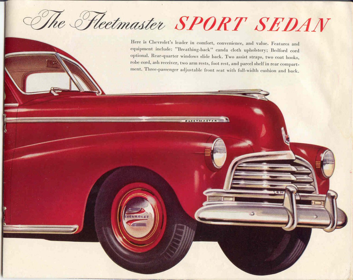 1946 Chevrolet Brochure Page 11